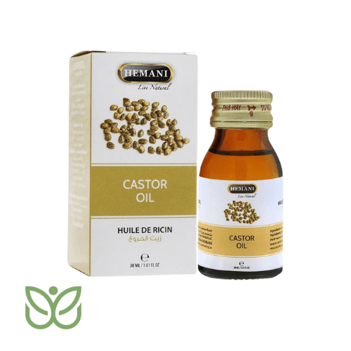 Huile de ricin - HEMANI 30ml 1 Huile de ricin – HEMANI 30ml
