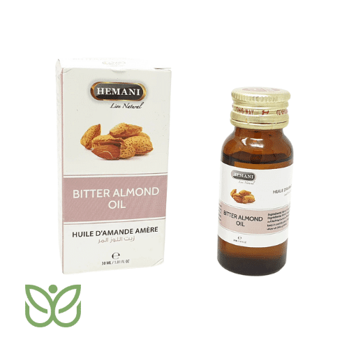 Huile d'amande amère - HEMANI 30 ml 2 Huile d'amande amère - HEMANI 30 ml – Image 2