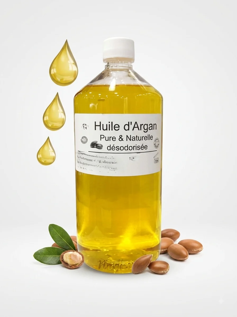 Huile d'argan qualité HEMANI - 1L 1 Huile d’argan qualité HEMANI – 1L – OrientaLab