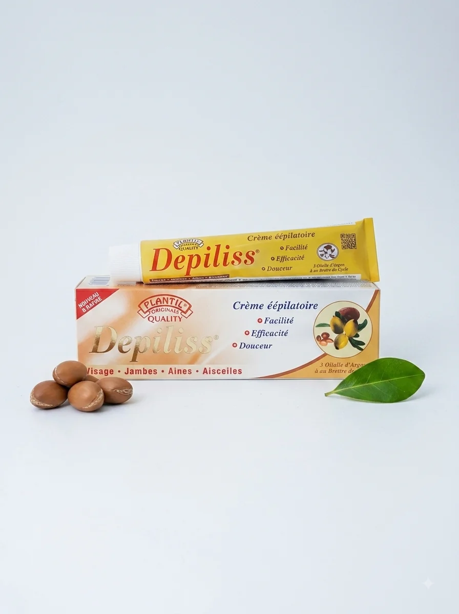 Crème épilatoire à l'argan - DEPILISS 1 Crème épilatoire à l’argan – DEPILISS – OrientaLab