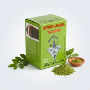Henne sahara tazarine vert 100g
