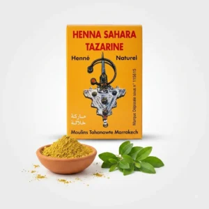 Henne sahara tazarine jaune 100g – OrientaLab