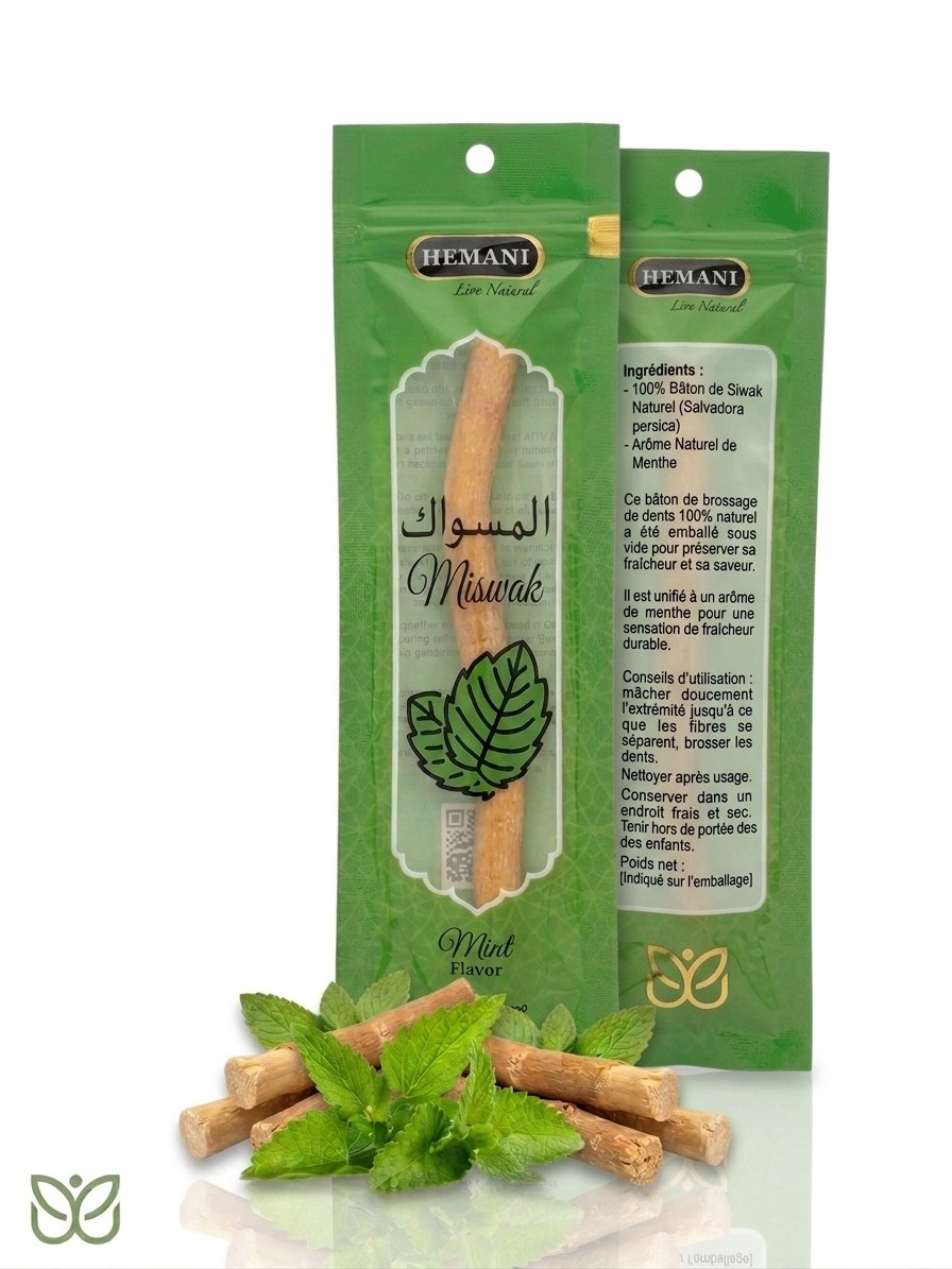 Bâton de Siwak (Miswak) Mentholé 2 Bâton de Siwak (Miswak) Mentholé – Image 2
